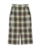 <Archive Sale>Basket Tartan Cloth Back Side Skirt-beautiful people-Forget-me-nots Online Store