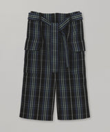 <Archive Sale>Shadow Check Military Skirt-beautiful people-Forget-me-nots Online Store