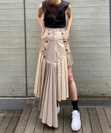 Sheer Sleeveless-Forget-me-nots-Forget-me-nots Online Store