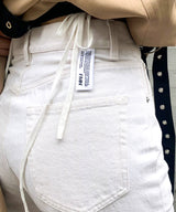 Pigment Dyeing Denim Pants-Forget-me-nots-Forget-me-nots Online Store