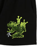 <Archive Sale>Frog Terry Short-Positive Message-Forget-me-nots Online Store