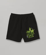 <Archive Sale>Frog Terry Short-Positive Message-Forget-me-nots Online Store