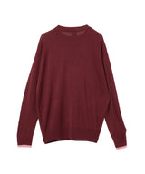 <Archive Sale>Rice And Beans Knitted Jumper-Positive Message-Forget-me-nots Online Store