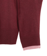 <Archive Sale>Rice And Beans Knitted Jumper-Positive Message-Forget-me-nots Online Store