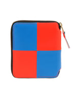 二つ折りzip財布 Fluo Squares-Comme des Garçons Wallet-Forget-me-nots Online Store