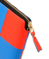 二つ折りzip財布 Fluo Squares-Comme des Garçons Wallet-Forget-me-nots Online Store