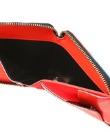 二つ折りzip財布 Fluo Squares-Comme des Garçons Wallet-Forget-me-nots Online Store