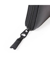 二つ折りzip財布(Veryblack)-Comme des Garçons Wallet-Forget-me-nots Online Store