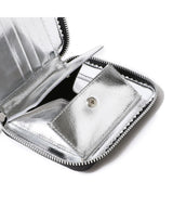 二つ折りzip財布(ミラーインサイド)-Comme des Garçons Wallet-Forget-me-nots Online Store