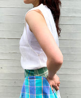 Sheer Sleeveless-Forget-me-nots-Forget-me-nots Online Store