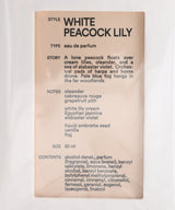 White Peacock Lilly-D.S.&DURGA-Forget-me-nots Online Store