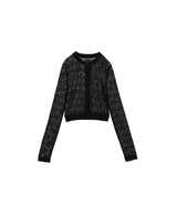 Cropped Lace Cardigan-Forget-me-nots-Forget-me-nots Online Store