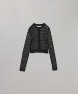 Cropped Lace Cardigan-Forget-me-nots-Forget-me-nots Online Store