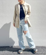 Safari Shirts JKT-Forget-me-nots-Forget-me-nots Online Store