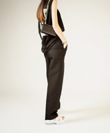 <Archive Sale>Womens Black High-Waist Baggy Trouser-WE11DONE-Forget-me-nots Online Store