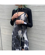 <Archive Sale>Strap Jersey Top With Sleeves-rokh-Forget-me-nots Online Store