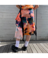 <Archive Sale>Lace Insert Draped Skirt-MARQUES ALMEIDA-Forget-me-nots Online Store