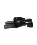 <Archive Sale>Anais Raven Black Pathed Nappa Sandals-MIISTA-Forget-me-nots Online Store