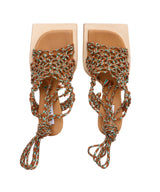 <Archive Sale>Sundray Burnt Amber & Monte Carlo Green Sandals-MIISTA-Forget-me-nots Online Store