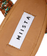 <Archive Sale>Sundray Burnt Amber & Monte Carlo Green Sandals-MIISTA-Forget-me-nots Online Store
