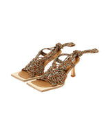 ＜Sale＞Sundray Burnt Amber & Monte Carlo Green Sandals-MIISTA-Forget-me-nots Online Store