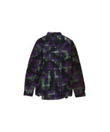 Flannel Shirt->7 Cuts Shirt/Uneven Dye-NEEDLES-Forget-me-nots Online Store