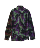 Flannel Shirt->7 Cuts Shirt/Uneven Dye-NEEDLES-Forget-me-nots Online Store