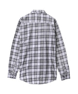 Flannel Shirt->Ribbon Shirt/Reflection-NEEDLES-Forget-me-nots Online Store