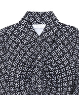 <Archive Sale>Gathered Jersey Dress-rokh-Forget-me-nots Online Store