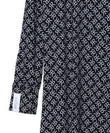 <Archive Sale>Gathered Jersey Dress-rokh-Forget-me-nots Online Store