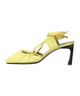 <Archive Sale>Sheep Leather Toe Shirring Heels-Reike Nen-Forget-me-nots Online Store