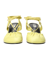 <Archive Sale>Sheep Leather Toe Shirring Heels-Reike Nen-Forget-me-nots Online Store