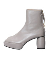 <Archive Sale>-fmn Exclusive- Platform Ribbon Boots-Reike Nen-Forget-me-nots Online Store