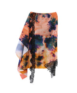 <Archive Sale>Lace Insert Draped Skirt-MARQUES ALMEIDA-Forget-me-nots Online Store