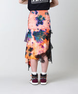 <Archive Sale>Lace Insert Draped Skirt-MARQUES ALMEIDA-Forget-me-nots Online Store