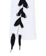 <Archive Sale>Lace Up Capri Jeans-MARQUES ALMEIDA-Forget-me-nots Online Store