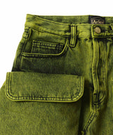 <Archive Sale>Acid Washed Cargo Skirt-Aries-Forget-me-nots Online Store