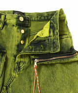 <Archive Sale>Acid Washed Cargo Skirt-Aries-Forget-me-nots Online Store