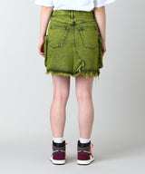 <Archive Sale>Acid Washed Cargo Skirt-Aries-Forget-me-nots Online Store