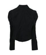 <Archive Sale>Black Shirring Shoulder Corset Detail Bl-WE11DONE-Forget-me-nots Online Store