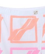 <Archive Sale>Multi Logo White Slit Jersey Skirt-WE11DONE-Forget-me-nots Online Store