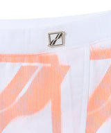 <Archive Sale>Multi Logo White Slit Jersey Skirt-WE11DONE-Forget-me-nots Online Store