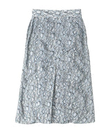 <Archive Sale>Sky Lace Layered Cotton Midi Skirt-WE11DONE-Forget-me-nots Online Store