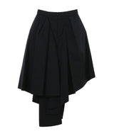 <Archive Sale>Black Voluminous Midi Skirt-WE11DONE-Forget-me-nots Online Store