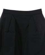 <Archive Sale>Black Voluminous Midi Skirt-WE11DONE-Forget-me-nots Online Store
