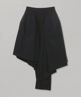 <Archive Sale>Black Voluminous Midi Skirt-WE11DONE-Forget-me-nots Online Store