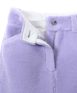 <Archive Sale>Purple Fleece Midi Skirt-WE11DONE-Forget-me-nots Online Store