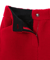 <Archive Sale>Red Fleece Midi Skirt-WE11DONE-Forget-me-nots Online Store