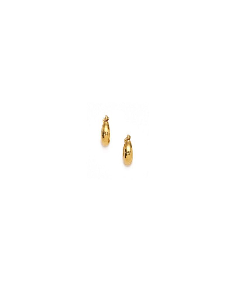 Minimal Hoop Earrings-PREEK-Forget-me-nots Online Store