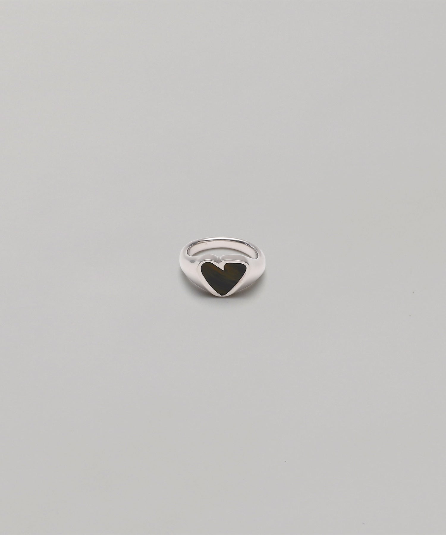 プリーク(PREEK)｜Rough Heart Pietersite Stone Ring｜スニーカー